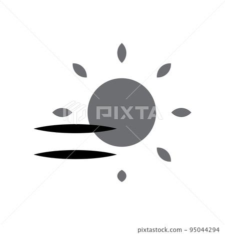 Illustration Vector Graphic of Fog Day icon-插圖素材 [95044294] - PIXTA圖庫