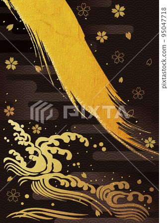 金葉刷波櫻桃_黑底豎式1421 金葉刷波櫻桃_黑底豎式1421 95047718