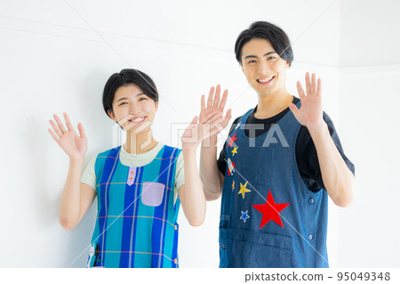 幼兒園老師形象：男女 95049348