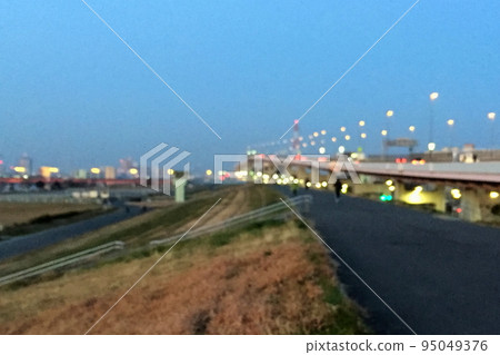 印象、黎明荒川、西新井大橋和首都高速環線[東京都足立區] 95049376