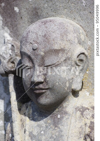 信州工匠大師守谷貞治石佛木曾長福寺延明地藏菩薩像 95049996