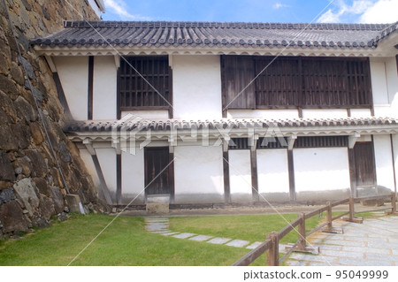 Exterior of Himeji Castle corridor Exterior of Himeji Castle corridor 95049999