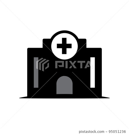 Illustration Vector graphic of Hospital icon 95051236