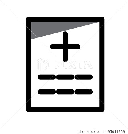 Illustration Vector graphic of Hospital icon Illustration Vector graphic of Hospital icon 95051239