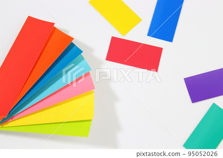 Color sample color chart card [design, color coordination, color scheme image] 95052026