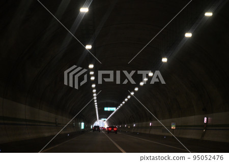 road transportation car tunnel driving highway drive road transportation car tunnel driving highway drive 95052476