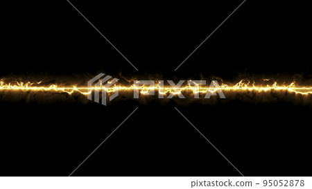 Neon energy glowing line on black background. Futuristic flow and laser jet for overlay effect Neon energy glowing line on black background. Futuristic flow and laser jet for overlay effect 95052878