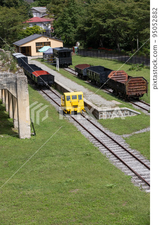 Restored ruins of Taishi Station, Nakanojo Town, Gunma Prefecture 95052882