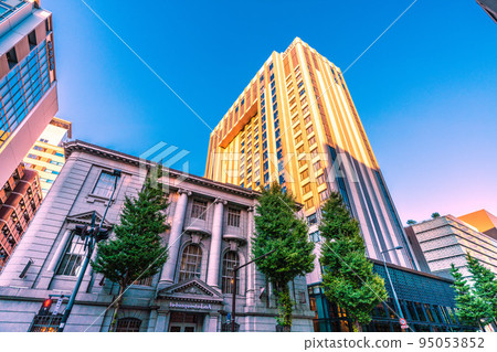 Cityscape of Yokohama, Japan View of Hyatt Regency Yokohama near Nihon Odori Station 95053852