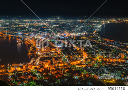 Night view from Mt. Hakodate 95054558