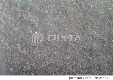 Macro photo of salt crystals. White table salt 95054679