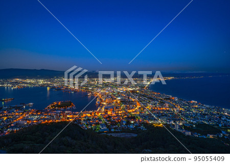 Night view from Mt. Hakodate 95055409