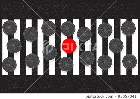 Crosswalk vector background 95057041