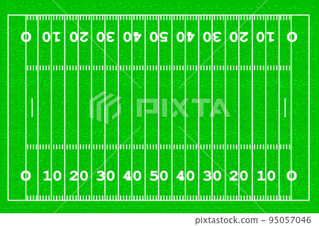 American football field 95057046