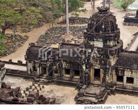 Architecture of ancient temple complex Angkor, Siem Reap Architecture of ancient temple complex Angkor, Siem Reap 95057111