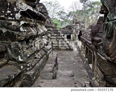 Architecture of ancient temple complex Angkor, Siem Reap Architecture of ancient temple complex Angkor, Siem Reap 95057176