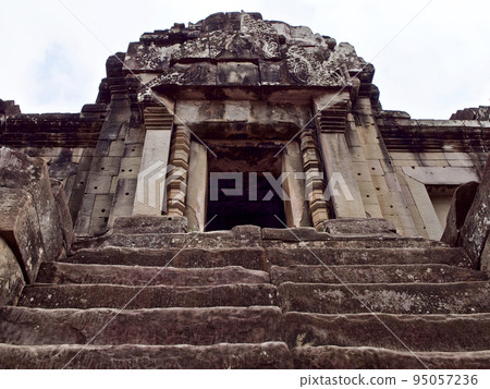 Architecture of ancient temple complex Angkor, Siem Reap 95057236