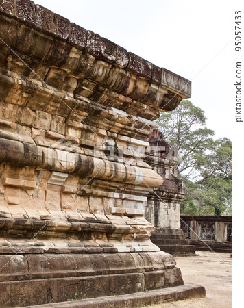 Architecture of ancient temple complex Angkor, Siem Reap Architecture of ancient temple complex Angkor, Siem Reap 95057433