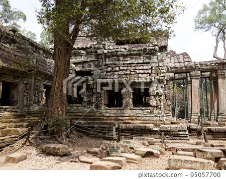 Architecture of ancient temple complex Angkor, Siem Reap Architecture of ancient temple complex Angkor, Siem Reap 95057700