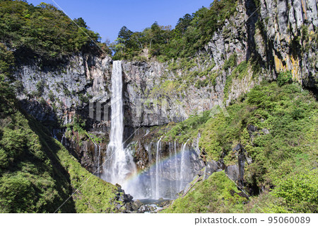 Blue sky and Kegon Falls 95060089