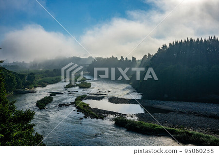 View from the Mogami River view spot 95060238