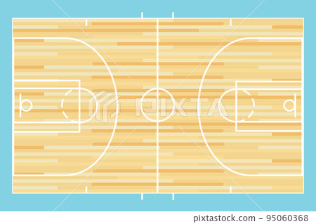 Basketball court vector Basketball court vector 95060368