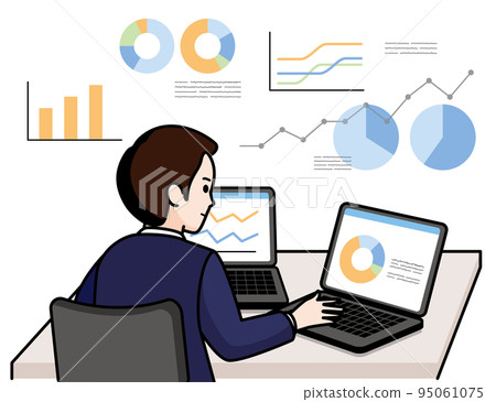 data analyst man data analyst man 95061075