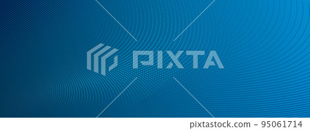 Abstract halftone dots background 95061714