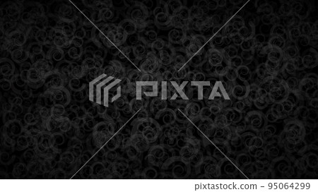 Abstract background of translucent spirals Abstract background of translucent spirals 95064299