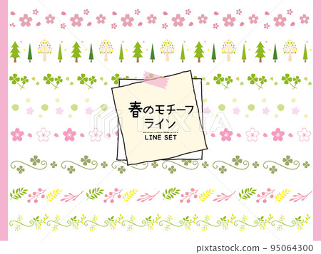 spring illustration line set 95064300