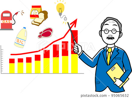 Professor explaining the price increase Professor explaining the price increase 95065632