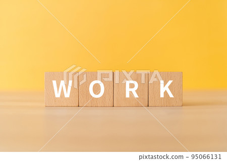 A block labeled WORK A block labeled WORK 95066131