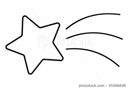 插圖素材流星 95066696
