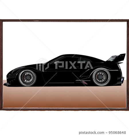 Sports car car illustration background 95068648