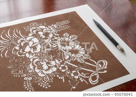 The charm of Ise katagami 95070041