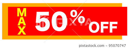 discount mark on shop site 95070747