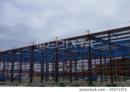 Factory construction Steel frame Factory construction Steel frame 95071972