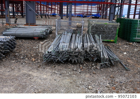 Building material storage scaffolding Building material storage scaffolding 95072103