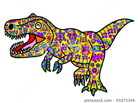 五顏六色的暴龍 95073349