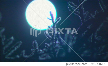 冬季滿月(霧凇) 冬季滿月(霧凇) 95074615