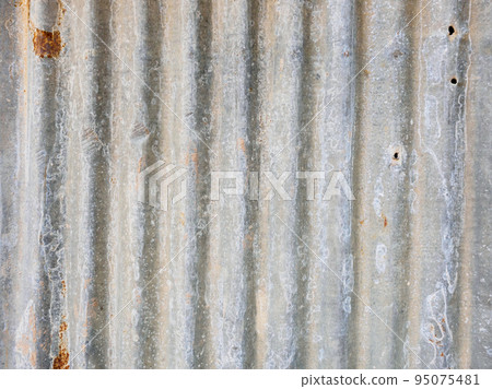 Old rusty metal sheet roof texture background Old rusty metal sheet roof texture background 95075481