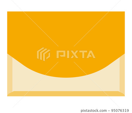 橙色郵件信封 橙色郵件信封 95076319