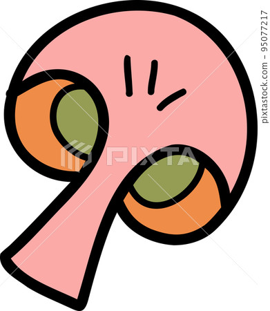 Hand Drawn mushroom illustration 95077217