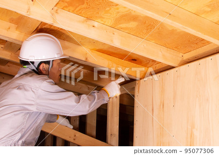 Residential attic inspection survey Residential attic inspection survey 95077306