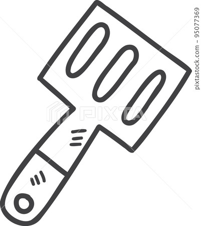 Hand Drawn turner illustration Hand Drawn turner illustration 95077369