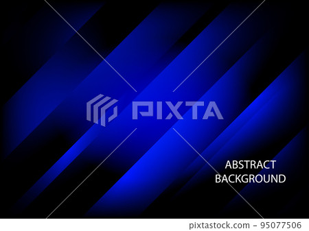 Abstract Background line parallel blue color tone vector illustration 95077506