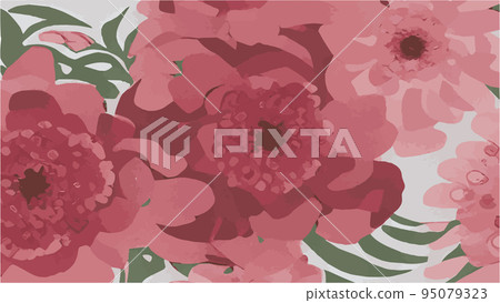 Floral seamless pattern. Vector design for paper, cover, fabric, interior decor and other users. soft pink watercolor print floral print. Vintage floral background Floral seamless pattern. Vector design for paper, cover, fabric, interior decor and other users. soft pink watercolor print floral print. Vintage floral background 95079323
