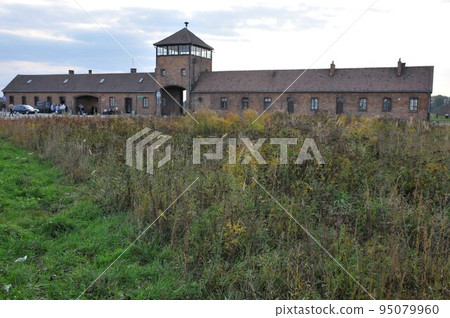 Poland, Birkenau, Auschwitz Museum, Second Concentration Camp Birkenau, Death Gate Poland, Birkenau, Auschwitz Museum, Second Concentration Camp Birkenau, Death Gate 95079960