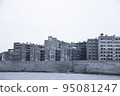 A distant view of Gunkanjima 95081247