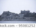View from the sea of Gunkanjima 95081252